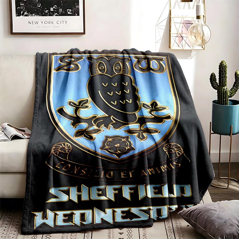 Sheffield Wednesday Football Club Theme Blanket Suitable For Beds Sofas And Camping Perfect For Both Men And Women Comfortable Bedding All Year Round