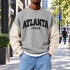 Men's Fashion Crewneck Sweatshirt Casual Pullover Top for Everyday Wear
