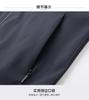 Smooth Milk Silk Sports Hoodie Detachable Spring and Autumn Natural Texture Cardigan Short Coat Jacket for Men