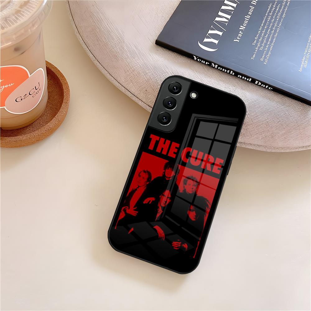 The Cure Robert Smith Phone Case Glass For Samsung Galaxy S25 S23 S24 S21 S22 S20 Ultra Fe Plus A15 A14 Cover
