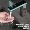 LED Washbasin Faucet with Digital Temperature Display Hot & Cold Water Mixer Tap LED Display Bathroom Sink Faucet