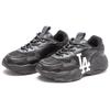 MLB Big Ball Chunky Textile, Artificial Leather Abrasion Resistant Height Increasing Low top Chunky Sneakers Unisex Sneakers 3ASHC311N-07BKS