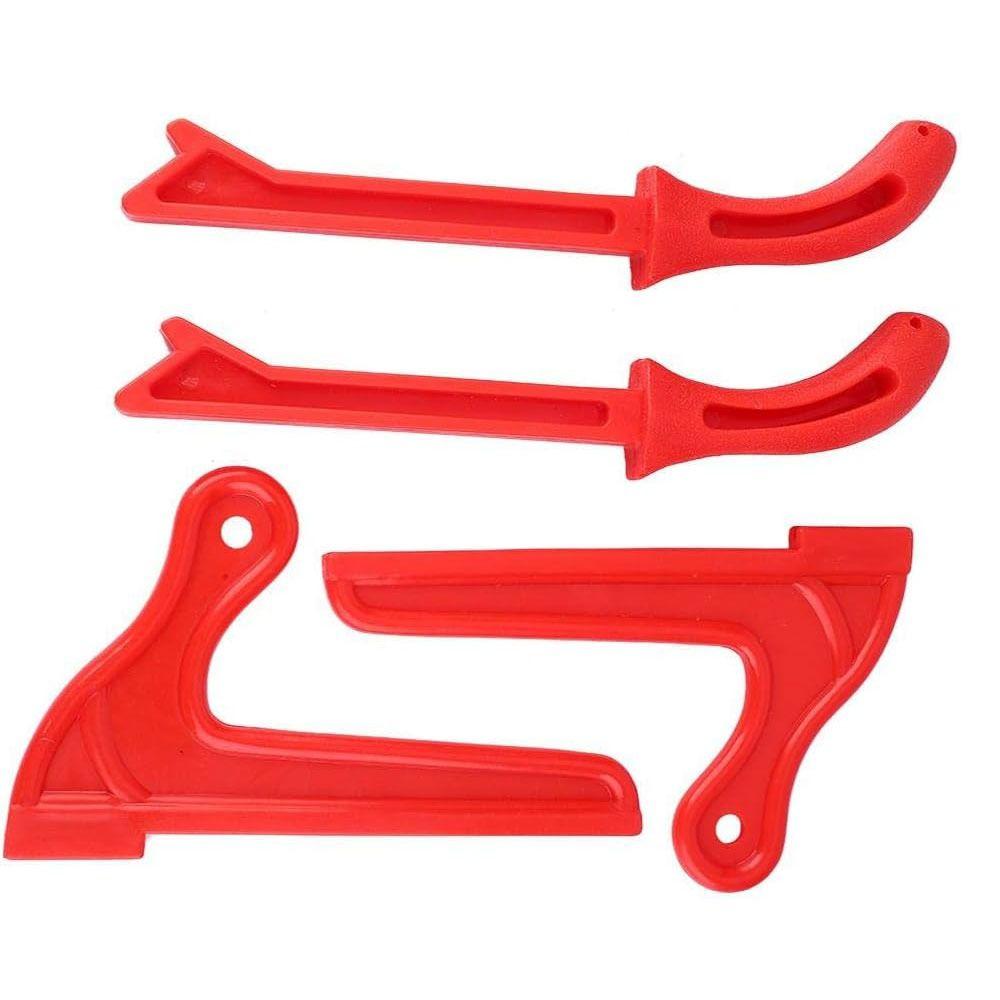 

4 шт., фрезерные столы, инструменты для деревообработки, красная ручка, удобная ручка для столяров