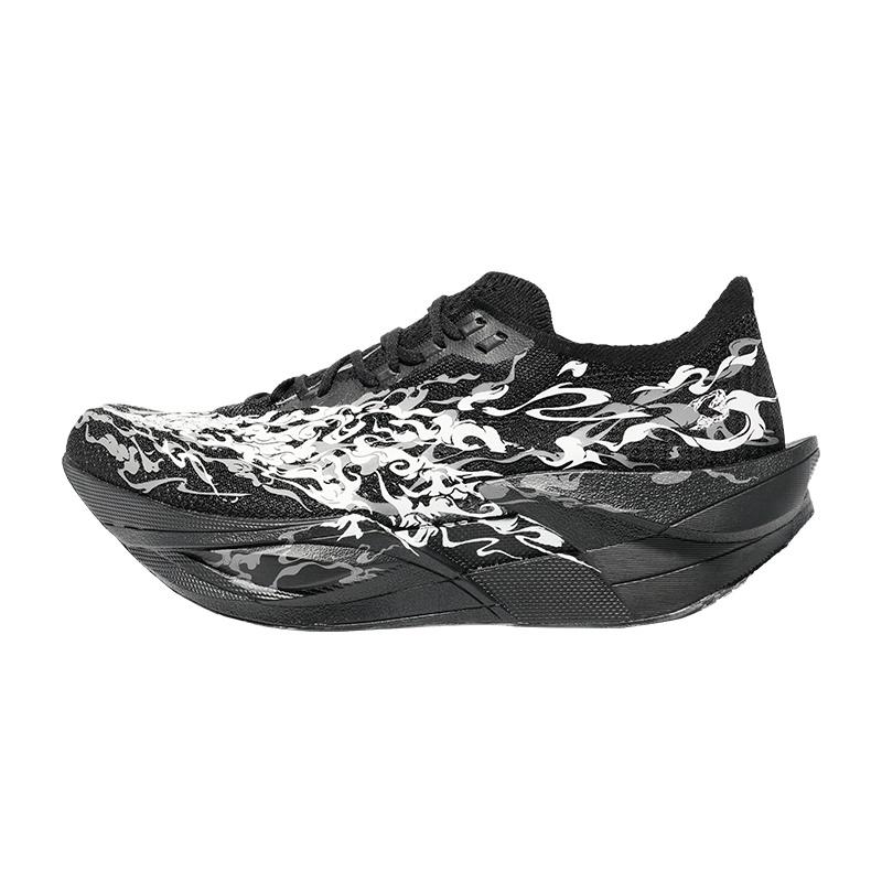 Anta C202 6.0 PRO Low top Carbon Plate Racing Running Shoes Men's Black White Gray 112535576-1