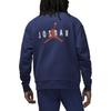 Air Jordan X Eastside Golf Cardigan Midnight Navy/White/Burnt Sunrise Men Tops Blue DV5430-410