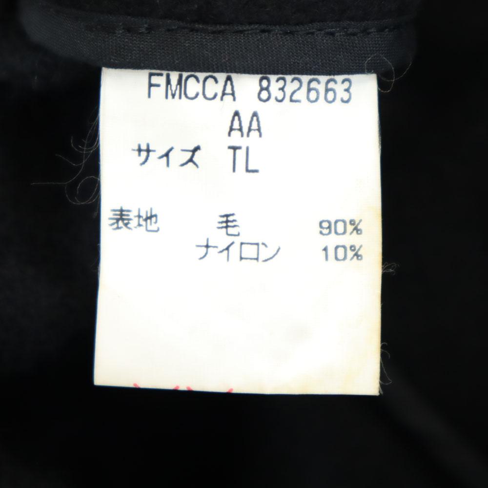 MOSCHINO Made in Japan Wool Blend Long coat TL black Men's Used