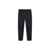 Anta Solid Color Breathable Sweat-Absorbing Sports Long Pants Women Bottoms Black 962425503-1