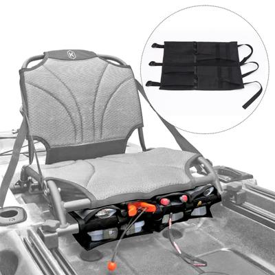 Kayak Seat Storage Bag Adjustable Buckle Strap Organizer Water Sports Fishing Gear Accessories