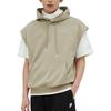 Fila Hooded Casual Loose Sleeveless Vest Men Vests Maya-Brown T11M425103F-LK