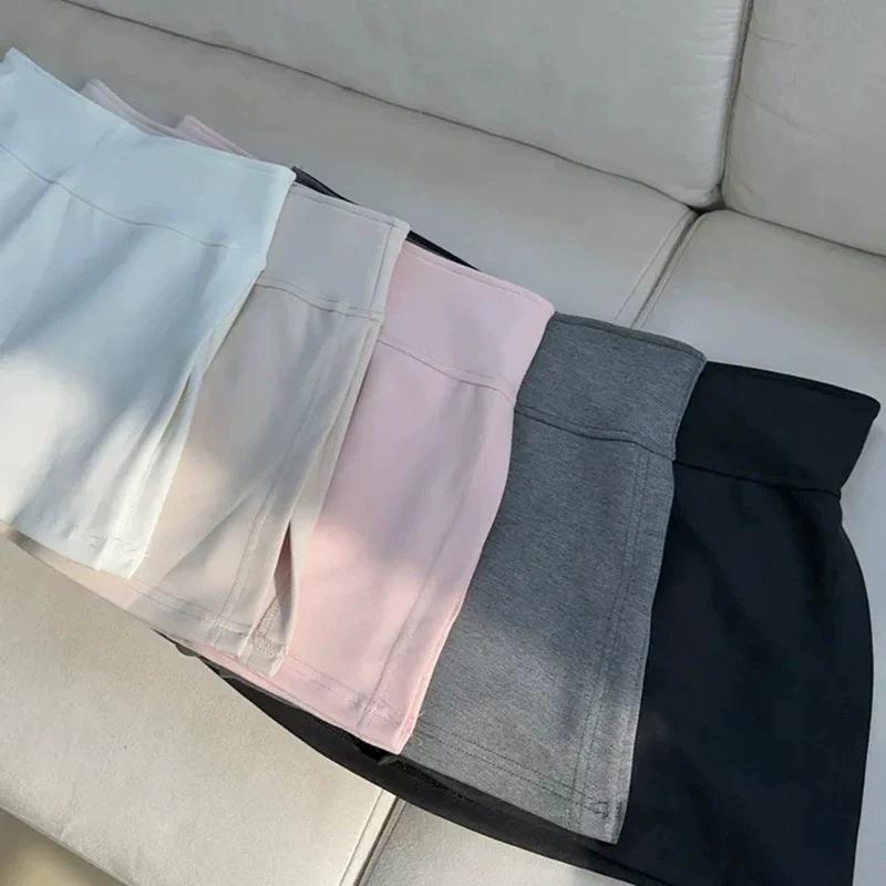 Korean Dongdaemun Spring/Summer Slim A-line Skirt Shorts
