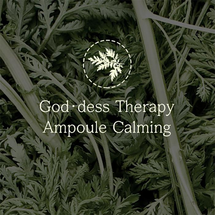 Rodinia Goddess Therapy Ampoule Calming – Soothing & Deep Hydration Care for Healthy Skin Balance, Korean