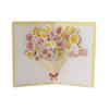 Forest Isle 3D Bouquet Greeting Card: Creative Gift for Teacher or Best Friend
