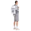 Nike Polyester Backpack Unisex Pure White Lightweight Casual NY2413020GS-001