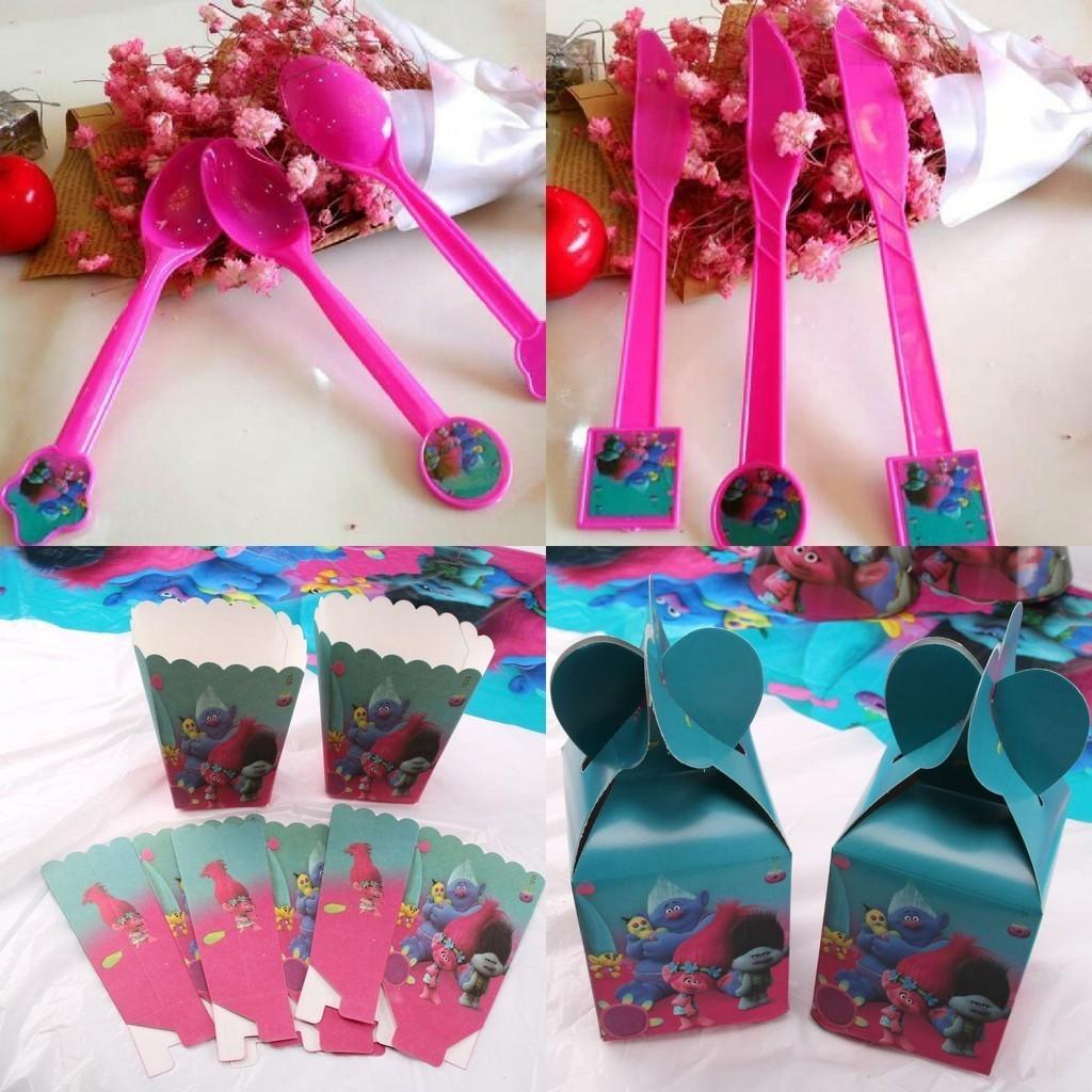 Complete Girl's Birthday Party Set Paper Plates Napkins Cups Balloons Decorations