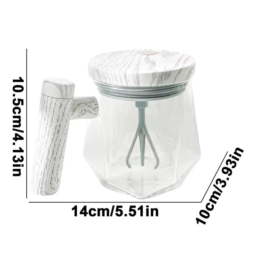 400ML Automatic Stirring Cup Mug Rechargeable Portable Coffee Electric Stirring Rotating Magnetic Home Drinking Tools Equipment