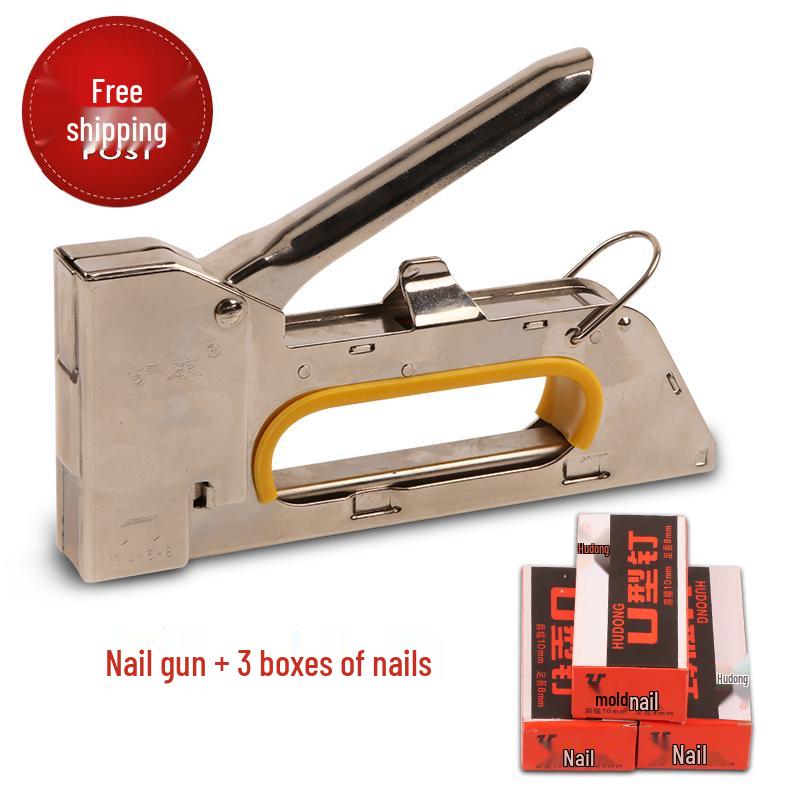 U-shaped Manual Nail Stapler for Canvas and Frames