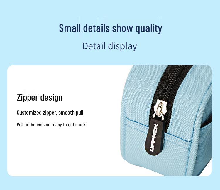 Μινιμαλιστική Διπλή Θήκη Πολλαπλών Χωρητικοτήτων για Μαθητές Δημοτικού - Σχεδιασμός Εμπνευσμένος από Διαδικτυακή Διασημότητα