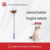 Gui Wei Natural Feather Cat Wand Toy