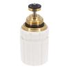 Valve Insert Made of Brass and ABS for Underfloor Heating Circuit Distributor Compatible with Heating Spreader G1/2xG3/4