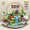 Zoo Building Themed Blocks With Abs Plastic For Kids Creative Play And Learning