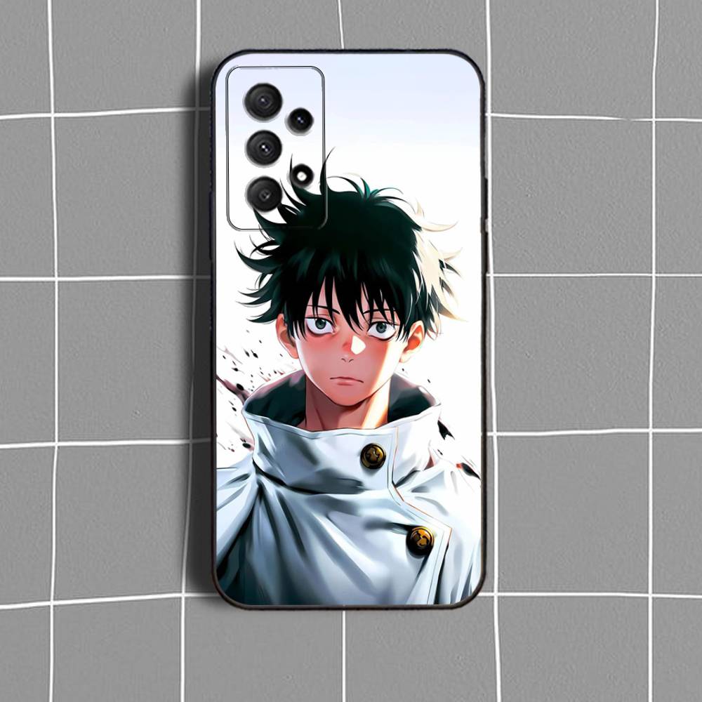 O-Okkotsu YutaS Phone Case For Samsung Galaxy A73,31,32,72,41,53,52,71,22,5G,Note,J7,8,9 Soft Black Cover