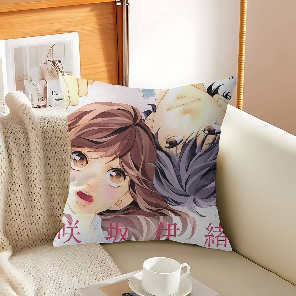 Ao Haru Ride Anime pillow cover sofa cushion cover home room decoration children gift