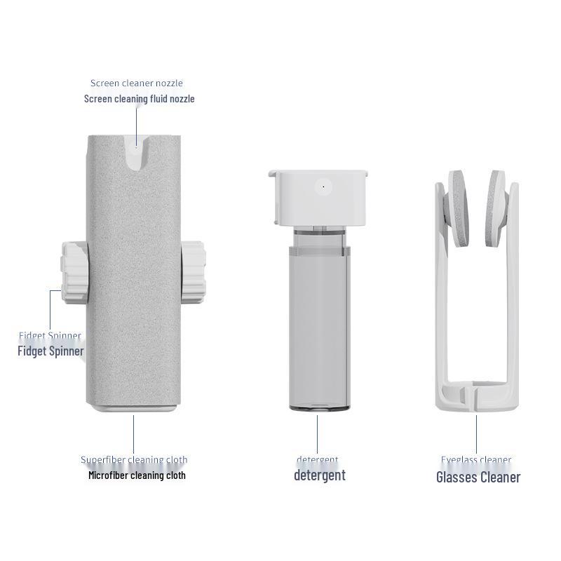 Q5D-Q20 Kit Portabil de Curățare: Perie Multifuncțională și Stilou de Curățare pentru Căști pentru Telefoane și Tastaturi