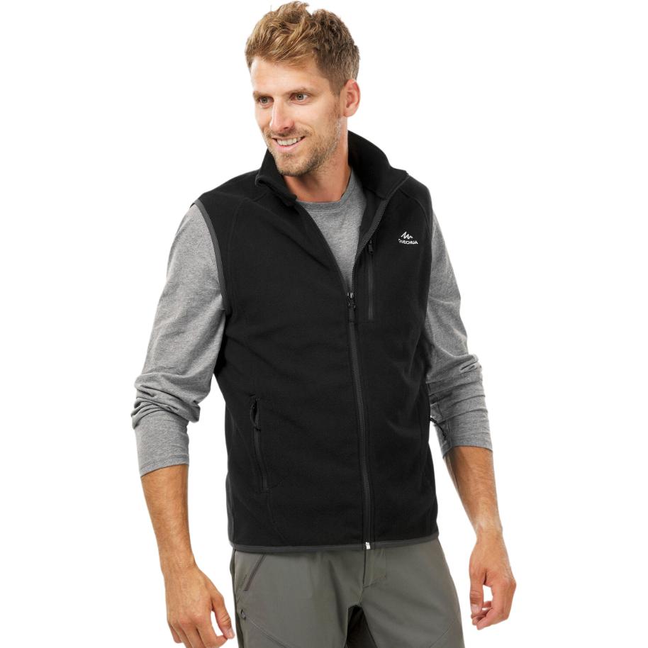 

DECATHLON MH120 Теплый Дышащий Легкий Жилет-майка для Горного Туризма Мужской Черный 2XL чёрный
