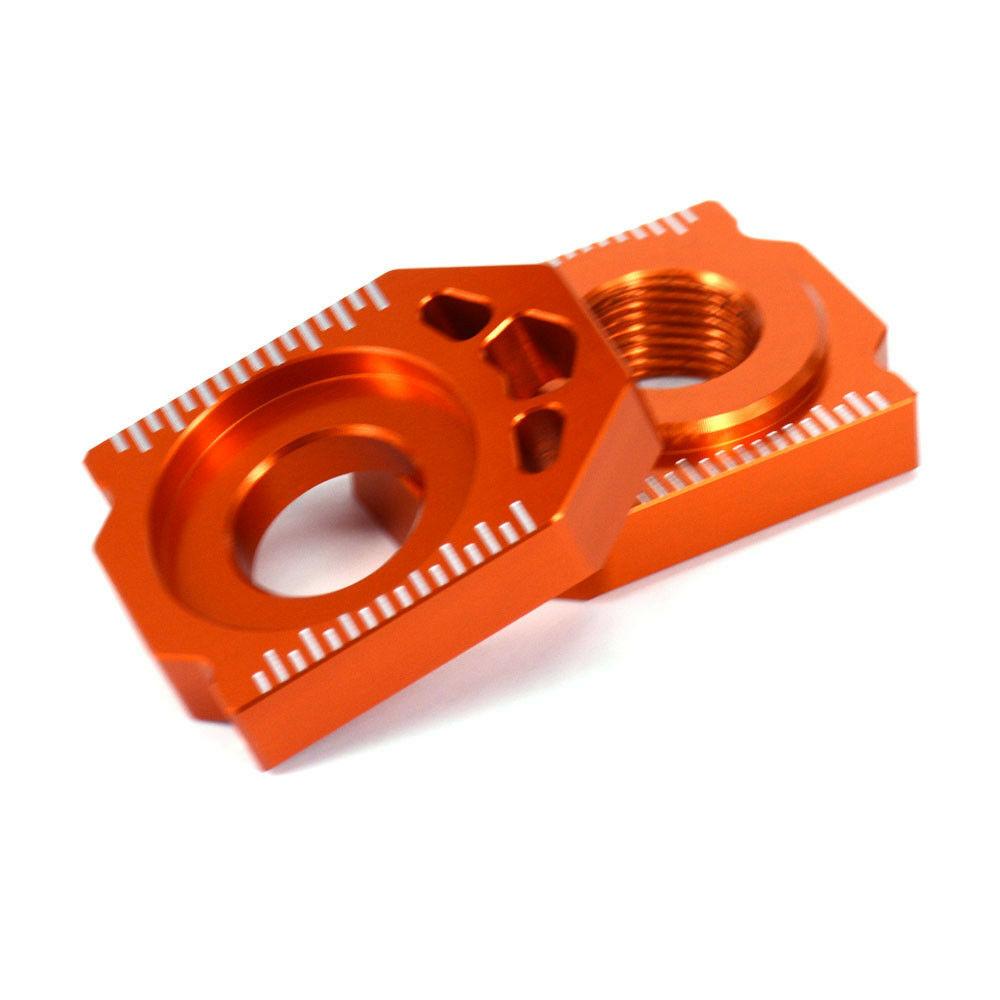 Motorcycle CNC Rear Chain Adjuster Axle Block For KTM SX SXF XC XCF 125 150 200 250 300 350 400 450 2013-2022