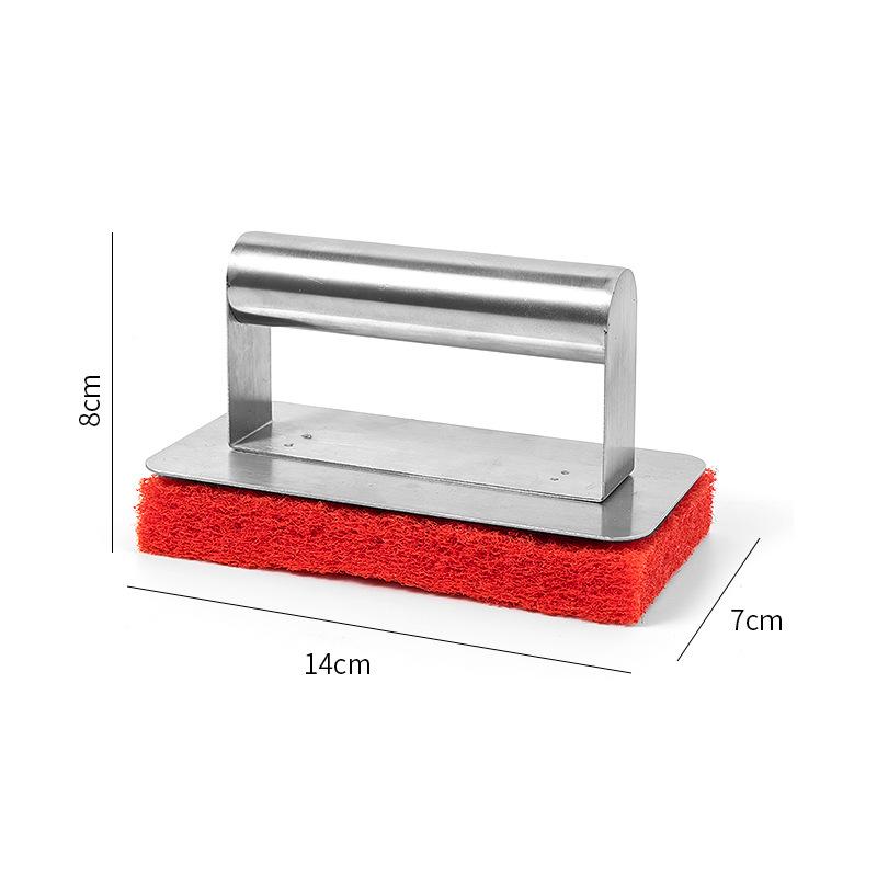 Special for barbecue cleaning brush, cleaning shovel, cleaning stone scouring cloth multi-functional combination decontamination cleaning utensils