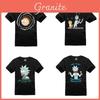 Rick Und Morty T-Shirt Herren Kurzarm Polyester Atmungsaktiv Sommer Lässiger Stil Für Jugendliche