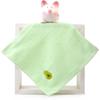 1Pc 25x25cm Small Kindergarten Cartoon Fruit Embroidered Cotton Soft Absorbent Children Kids Baby Square  Face Towel