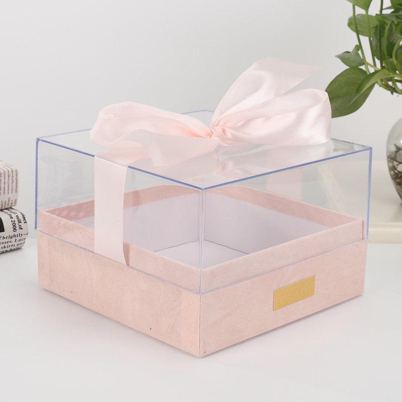 Elegant Acrylic Gift Box for Weddings, Christmas, Valentine's Day & Festives