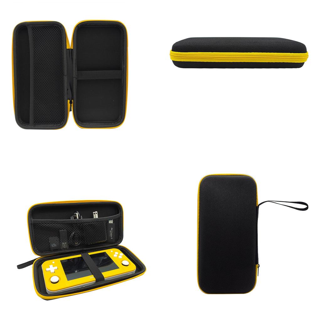 Large Capacity Storage Bag Compatible for RG505 Handheld Game Console Carrying Bag Shockproof Stylish PC Hard Shell Case