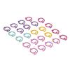 24Pcs Knitting Stitch   s Zinc Alloy Spiral Sheep Patt n Knitting   s for Fabric Crafts