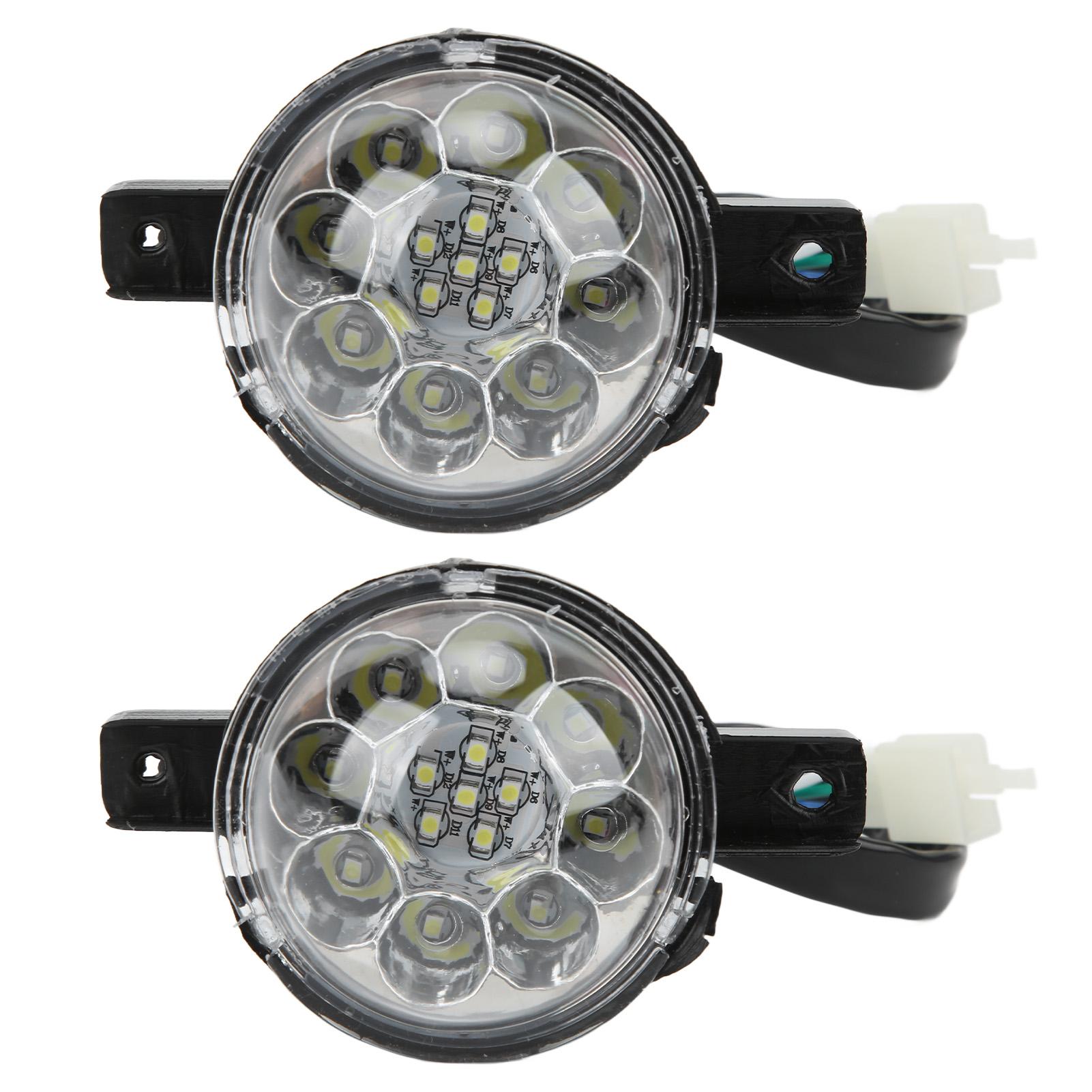 

12 В, 14 светодиодов, передняя фара, лампа, 3-х проводная пряжка для четырехколесного квадроцикла 50cc, 70cc, 90cc, 110cc, 125cc