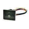 1PC Black Car LED Radar Front Rear Fog Light Power On Off Switch Button With Connect wire for Ford Focus 2 Mk2 2009 2010 2011