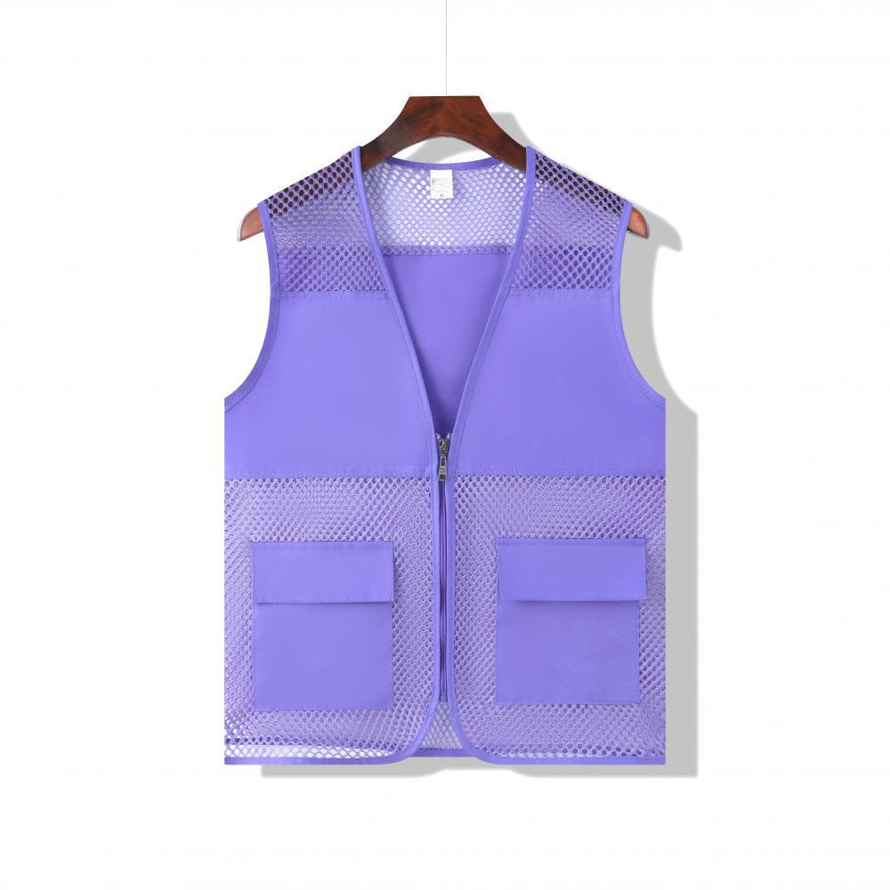 Customized Mesh Activity Vest with Logo Printing