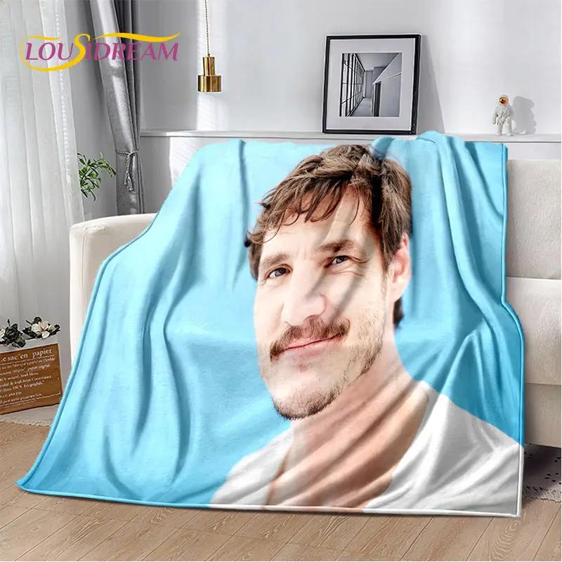 Couverture Peluche Douce Photo Jose Pedro Balmaceda Pascal Imprimée en 3D, Couverture Flanelle Couverture Jetée pour Salon Chambre à Coucher Lit Canapé