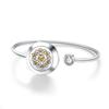 Tree of Life Aromatherapy Diffuser Bracelet - Rotating Hollow Design, Alloy & Stainless Steel, Non-Magnetic Couples Bracelets