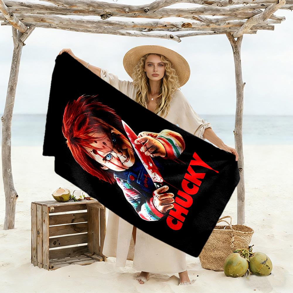 Chucky's Country Adventure Beach Towel Quick-Dry Soft Microfiber Comfortable Lightweight