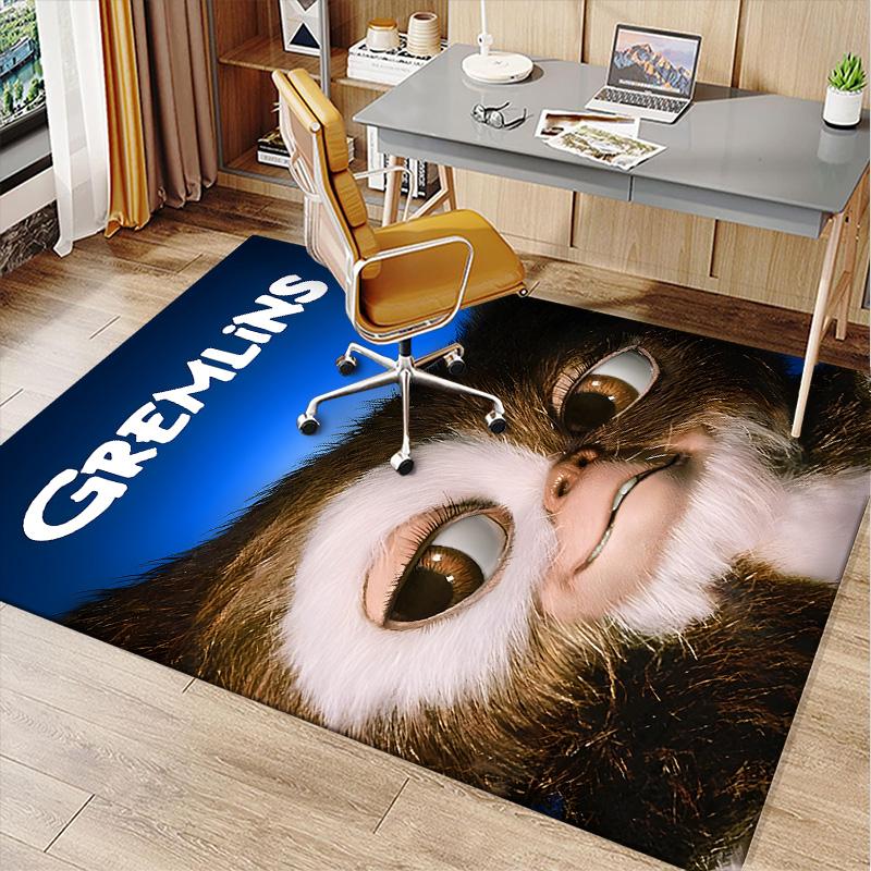 Gremlins Polyester Carpet, Soft Indoor Mat for Office Chair, Living Room, Computer Desk - Decorative Home Office Rug Design
