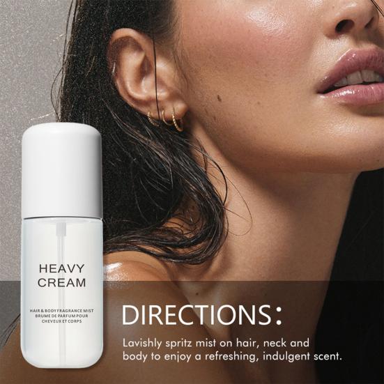 Vanilla Coconut Perfume 50ml Hair Deodorant Spray Long Lasting Fragrance Mist for Body Hair