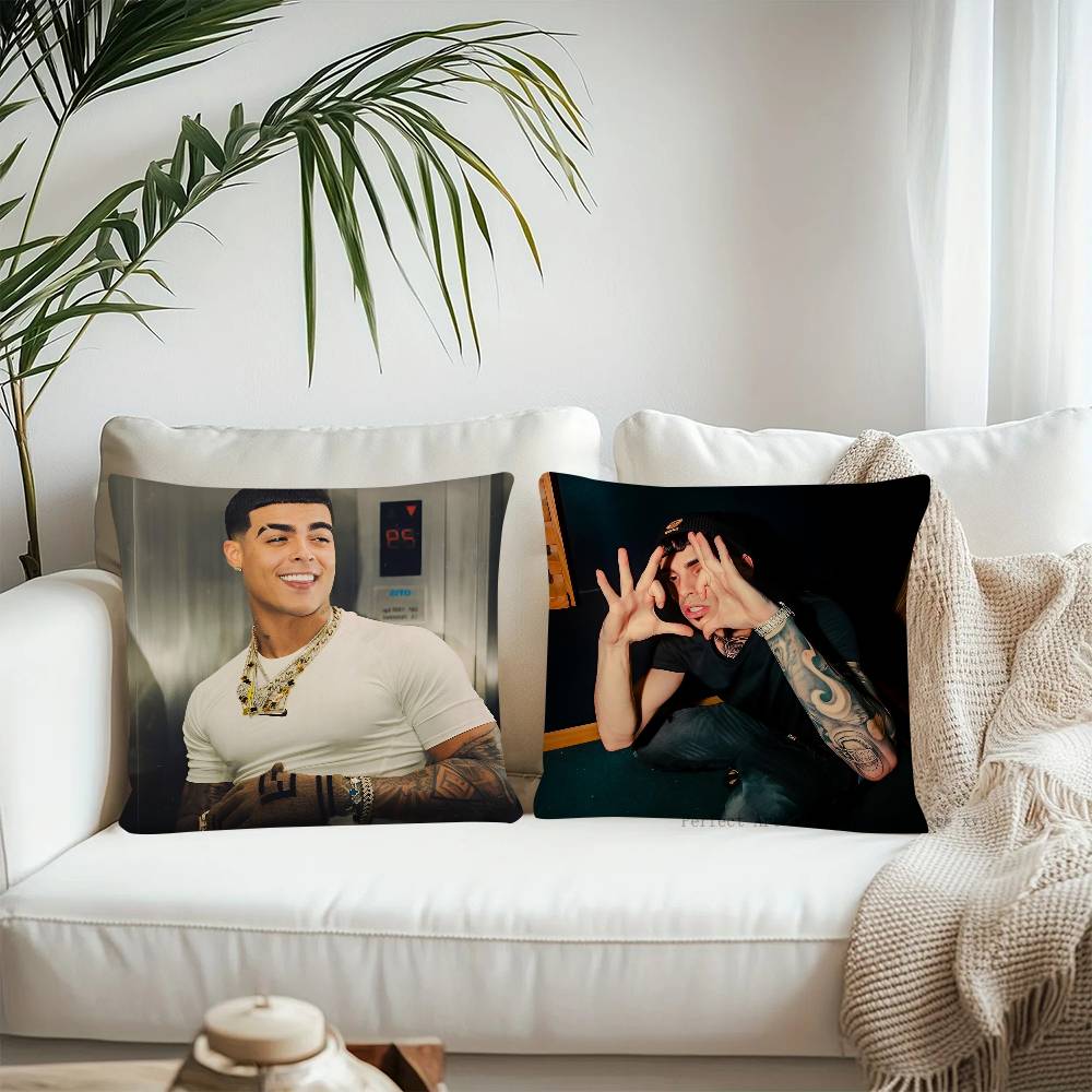 Singer Luar La L Pillow Case Fashion Square Pillowcase Bedroom Sofa Room Ins Decoration Leisure