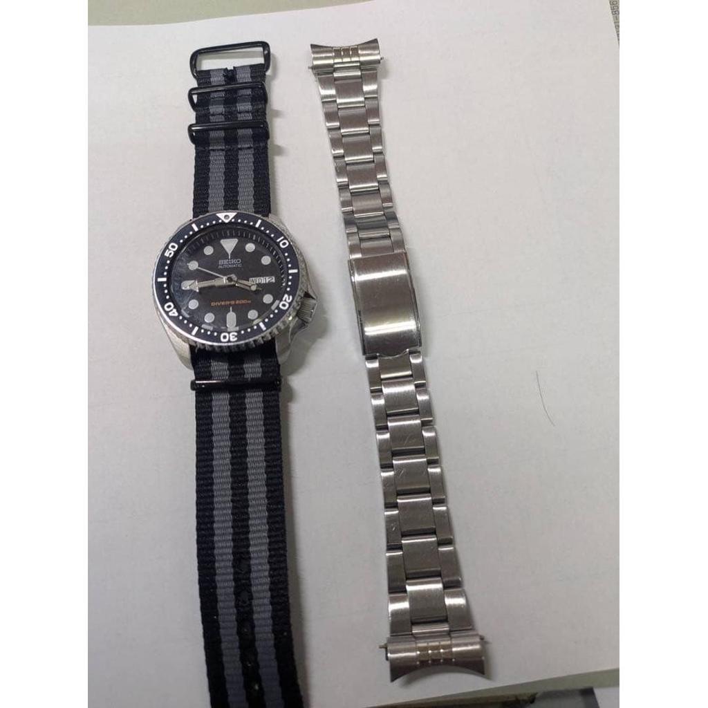 Used SEIKO Black Boy SKX007 Automatic Diver's Watch
