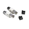 1Pcs Rj45 Shielded Toolless Modular Termination Plug Rj45 Cat8 Cat7 Cat6A Connector 2000Mhz 40G Lan Cable For 22Awg-24Awg