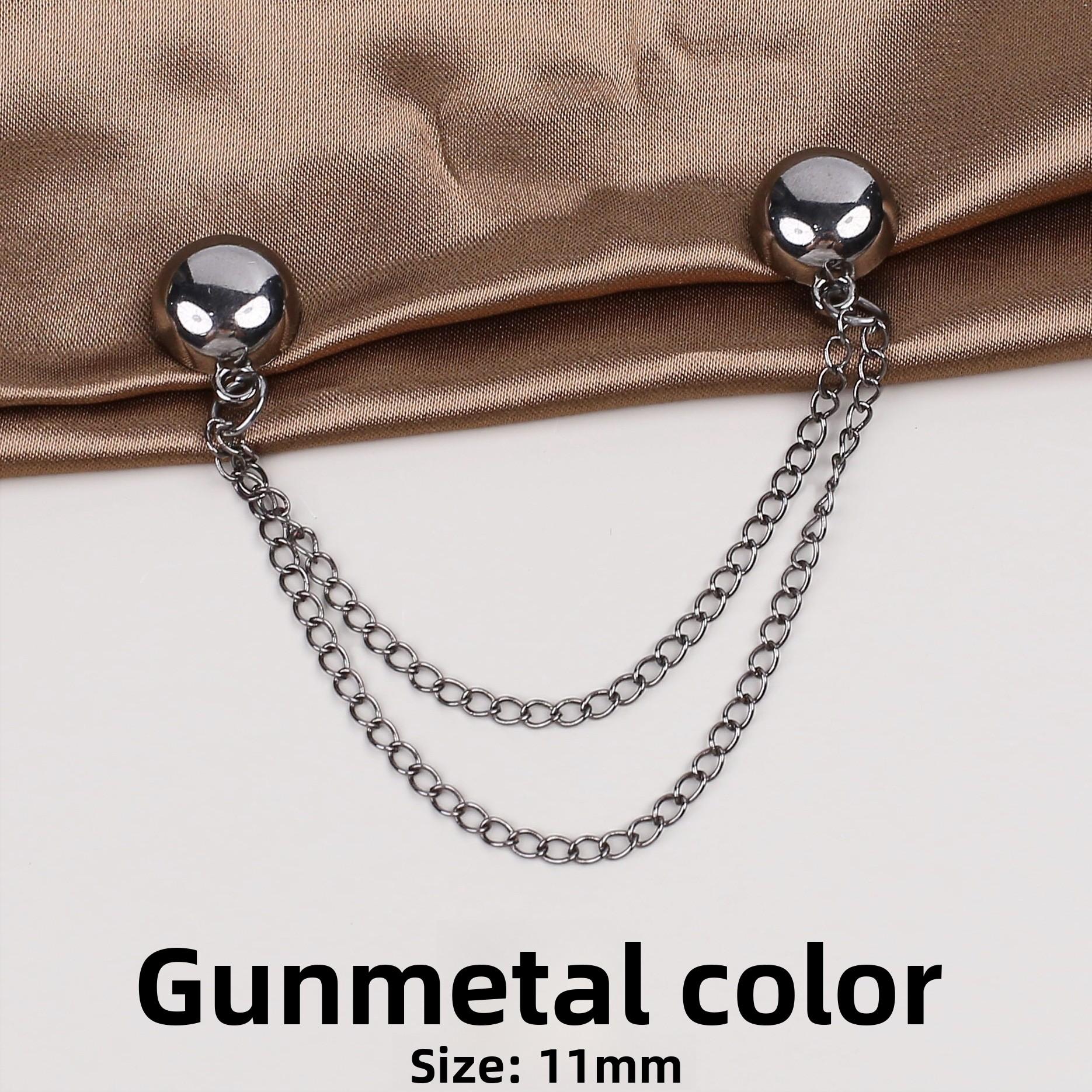 

1PCS Camellia T-shirt Shortened Sleeves Fixed Adjustable Buckle Hem Too Long Fixed Button To Shorten Artifact 1PCS чёрный