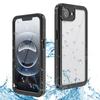 Custodia Antiurto Impermeabile IPhone 16e 17e Supporto Magnetico Sport Esterni Nuoto Immersioni Protezione Nero