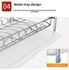 304 Stainless Steel Kitchen Bowl and Utensil Storage Rack