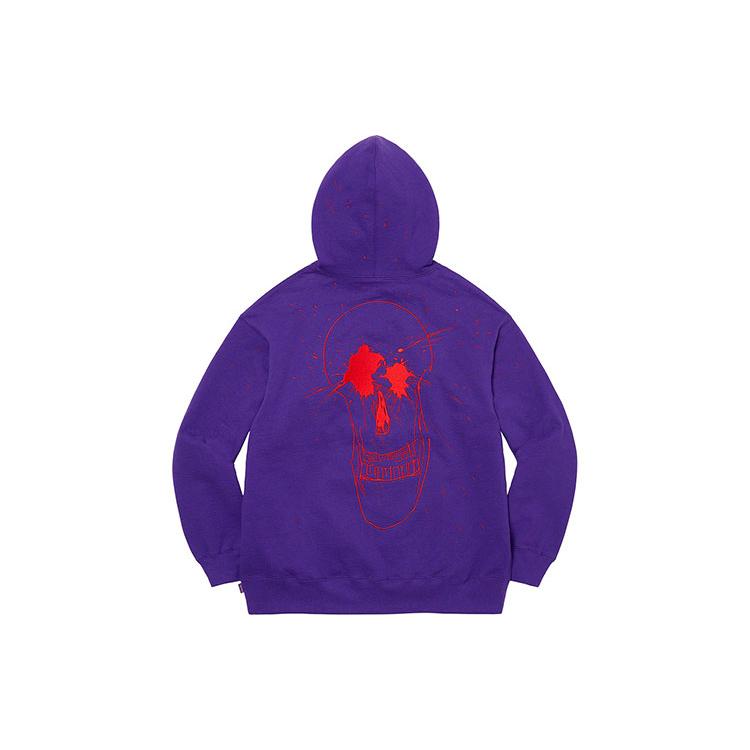 Supreme Ralph Steadman Skull Hooded Sweatshirt SUP-SS22-264